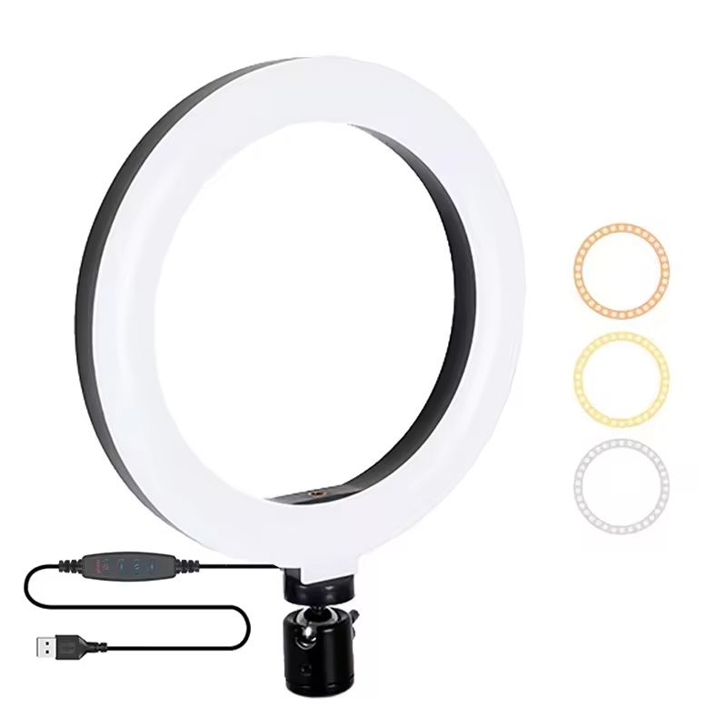 Photography Lighting Tool - Anneau lumineux LED pour selfie 16/26/33