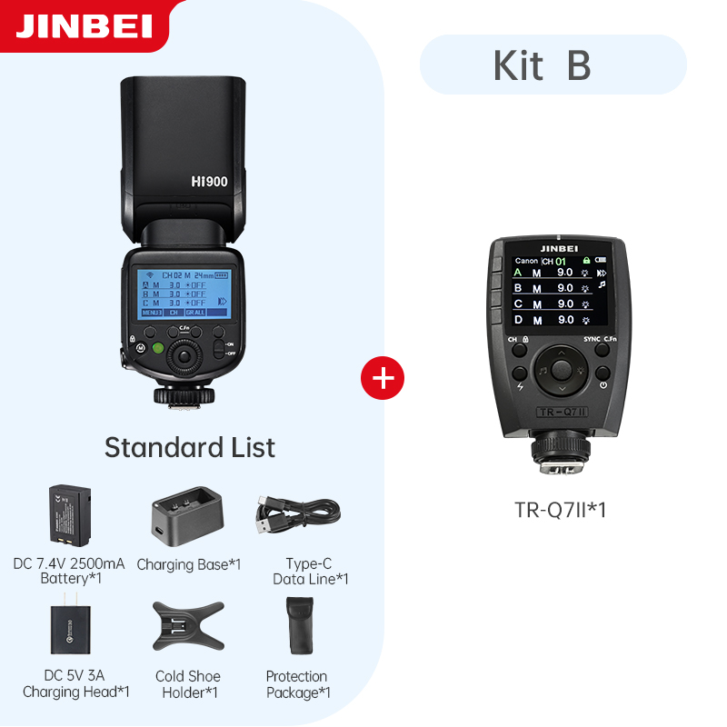 Good Lighting In Photography - Kit Flash d'extérieur JINBEI Hi 900