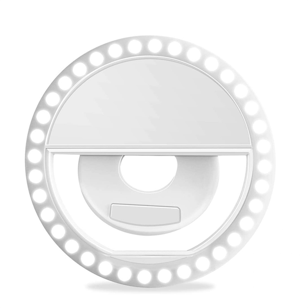 Photography Lighting Tool - Anneau lumineux LED USB rechargeable pour