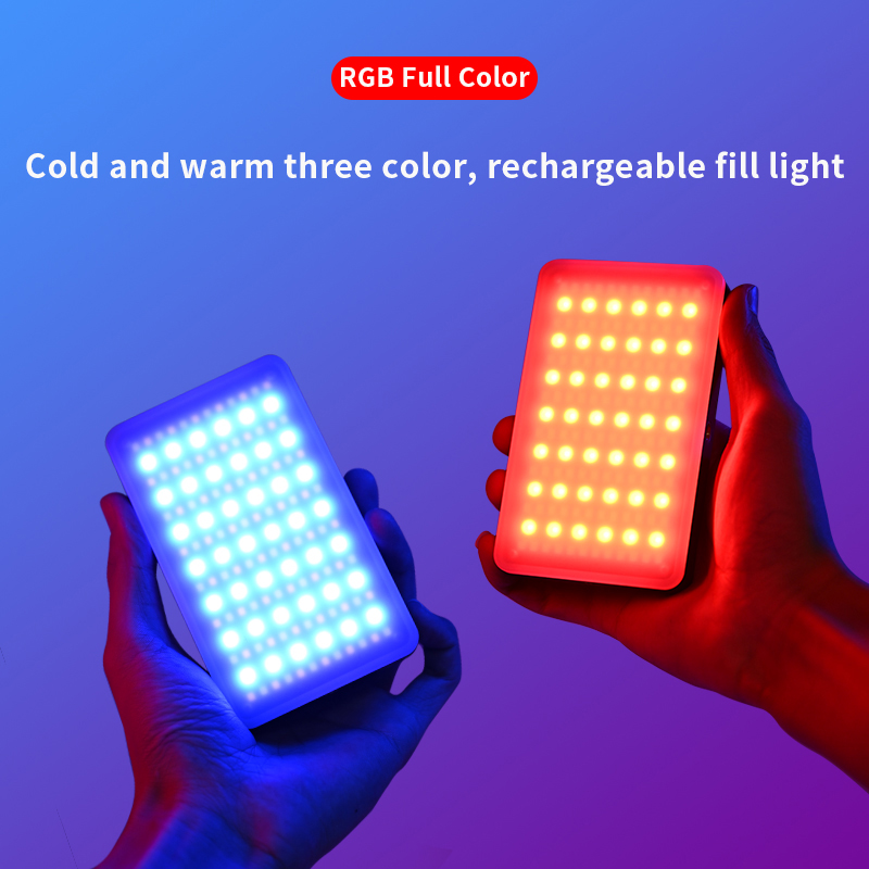 Photography Lighting Board - Lumière vidéo RGB Portable LED pour