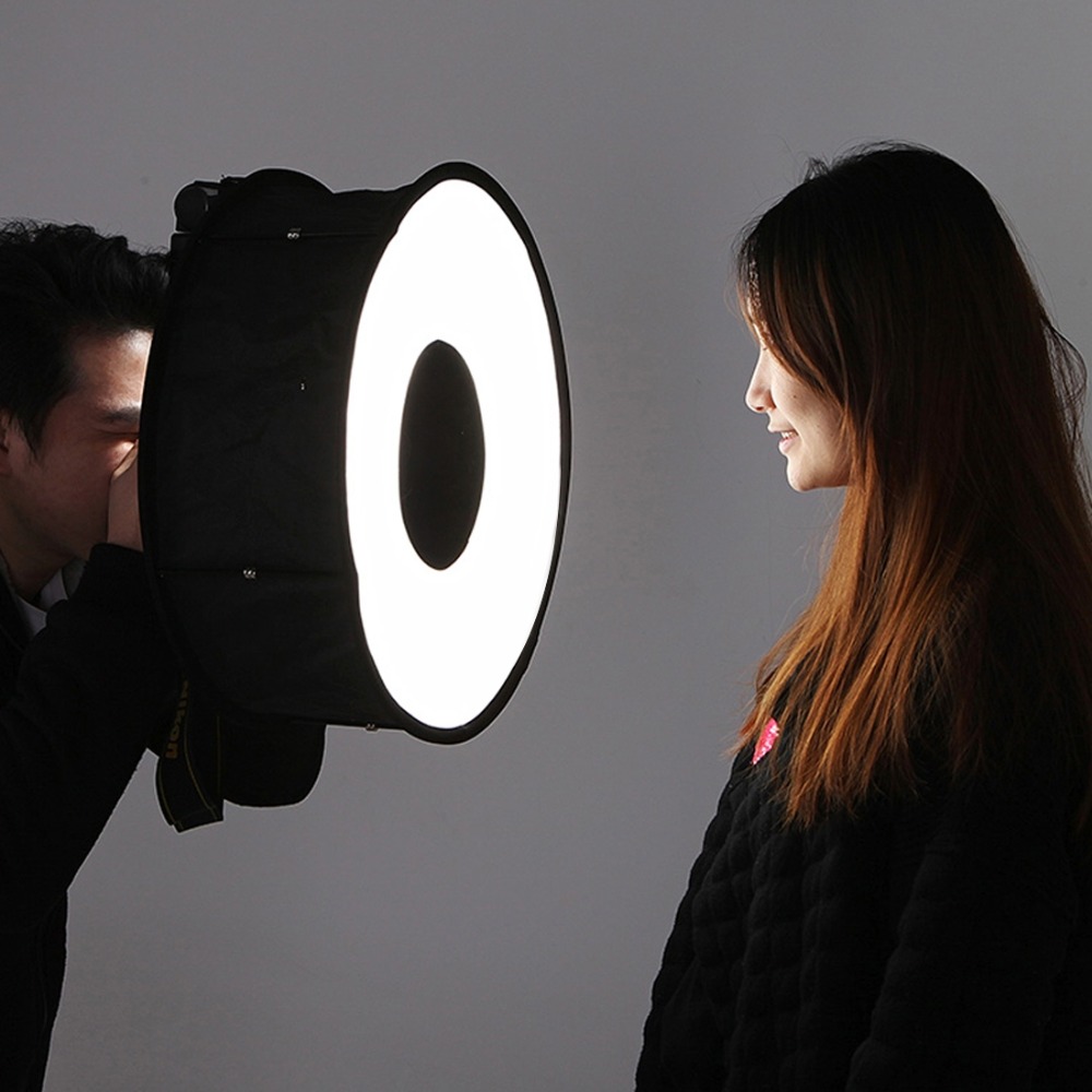 Photography Lighting Style - Boîte à lumière circulaire de 45