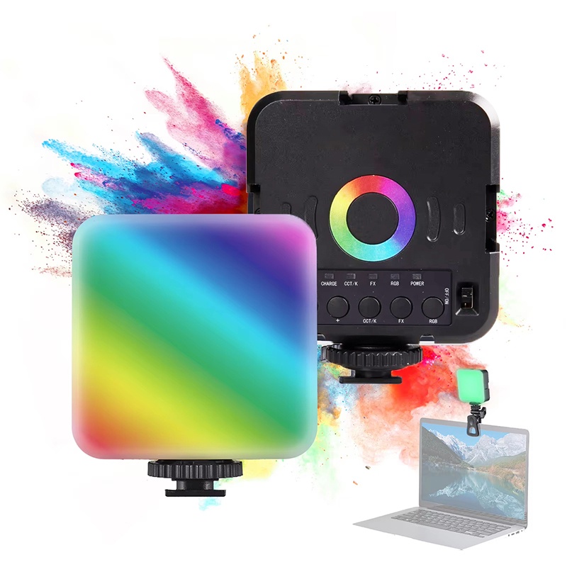 Photography Lighting Rgb - Lampe de remplissage LED portable RGB