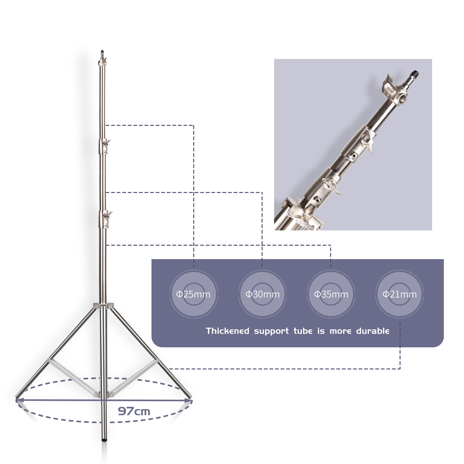 SH 2.8M Support de lumière en  - Photography Lighting Tool avis et prix