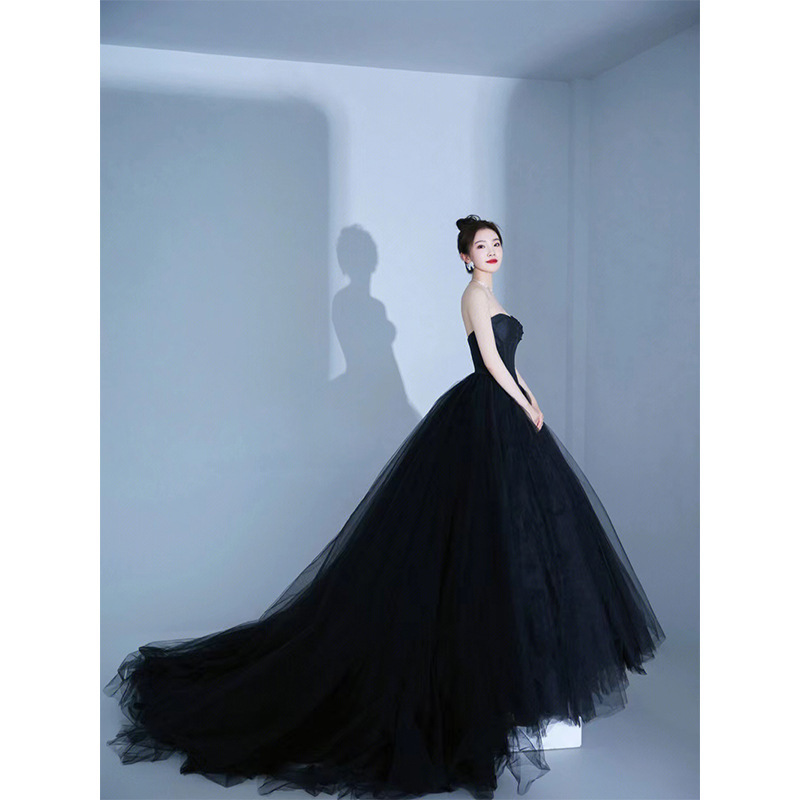 Robe de mariée longue en satin - Photography Lighting Style avis et prix