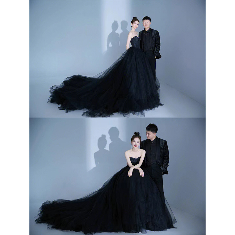 Robe de mariée longue en satin - Photography Lighting Style avis et prix