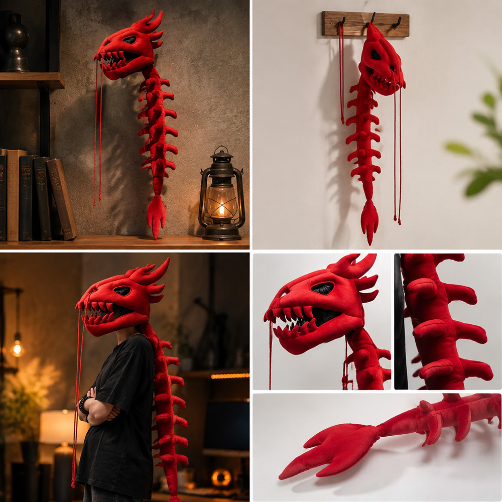 Masque de tête de dinosaure en - Photography Lighting Style avis et prix