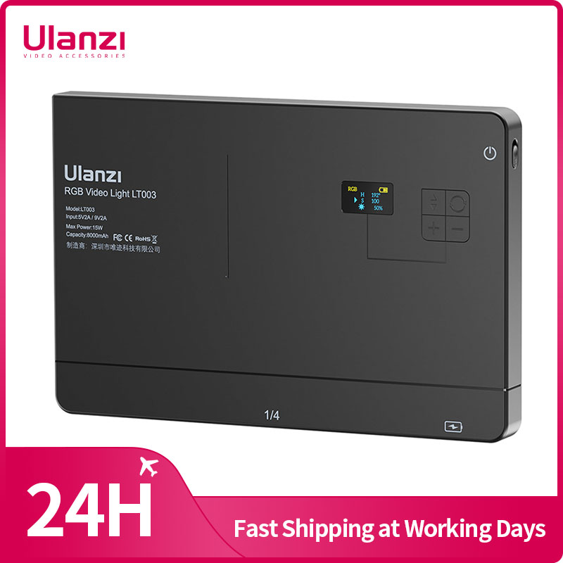 Ulanzi LT003 15W RGB lumière v - Photography Lighting Board avis et prix