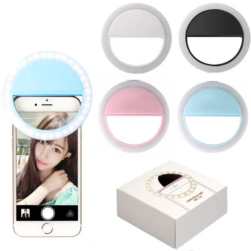 Anneau lumineux LED pour selfi - Photography Lighting Tool avis et prix