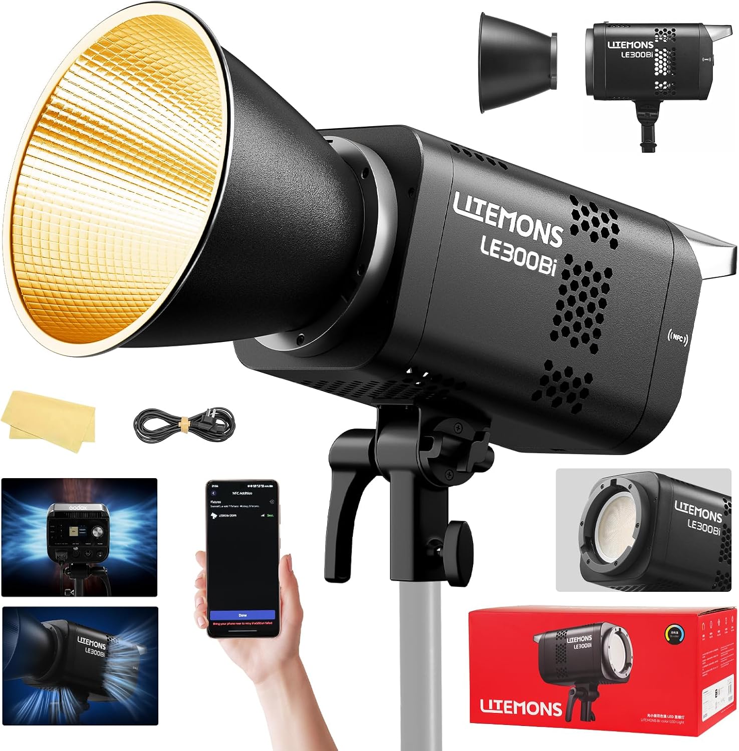 Kit d'éclairage vidéo LED RGB, - Photography Lighting Rgb avis et prix