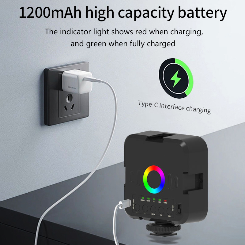 Mini lampe vidéo RGB portable  - Photography Lighting Rgb avis et prix